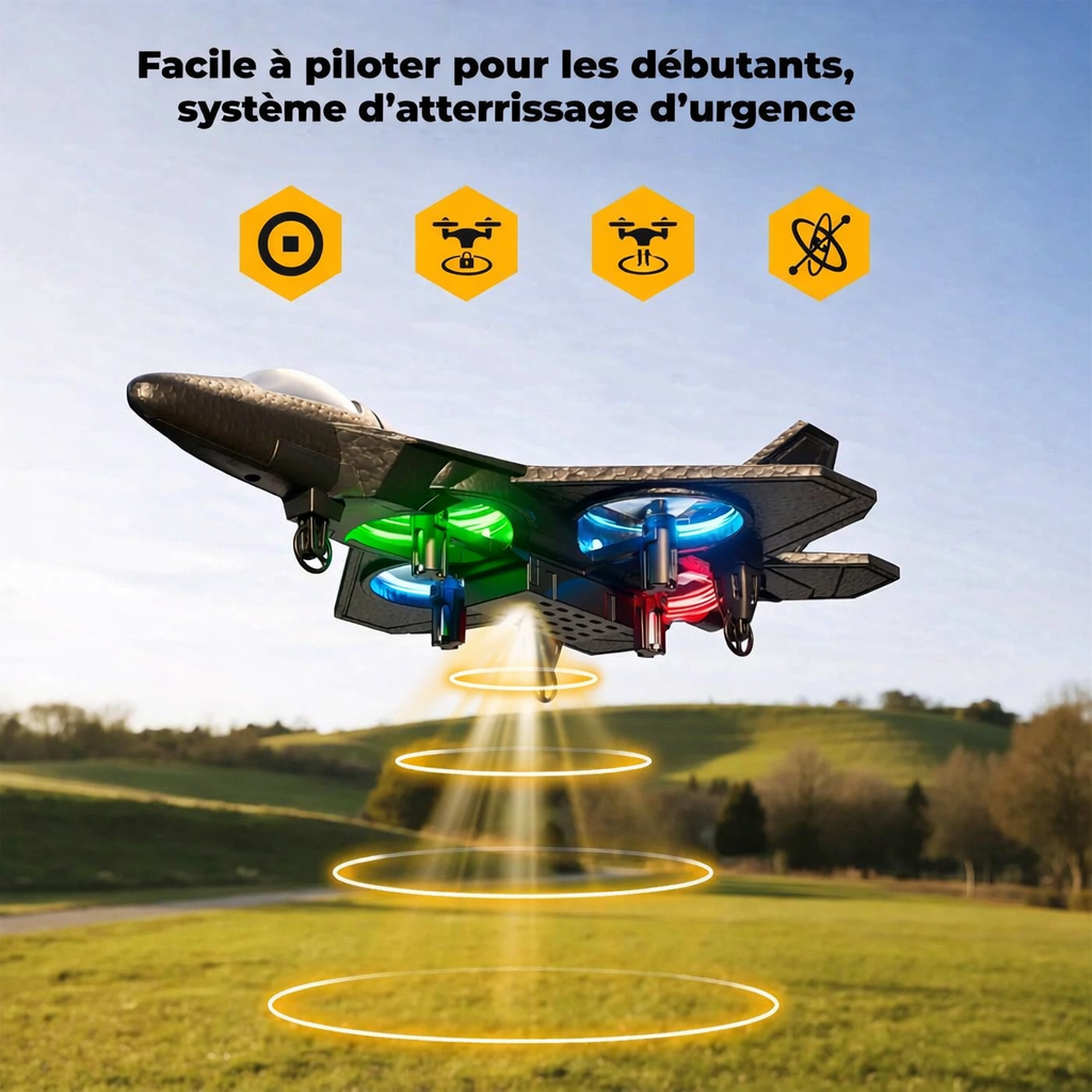 AIR FIGHTER – Avion télécommandé en mousse